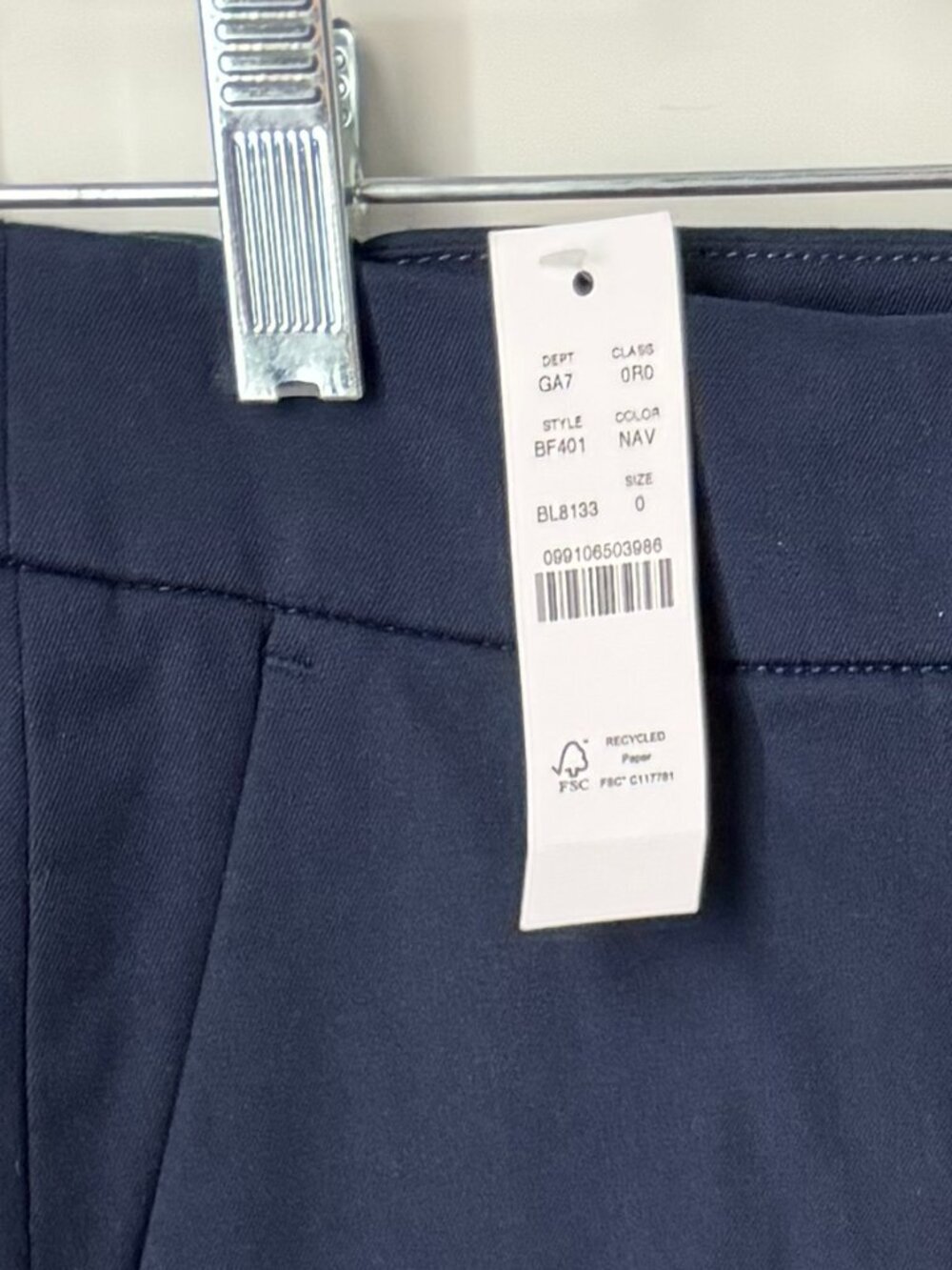 J Crew Navy Pants